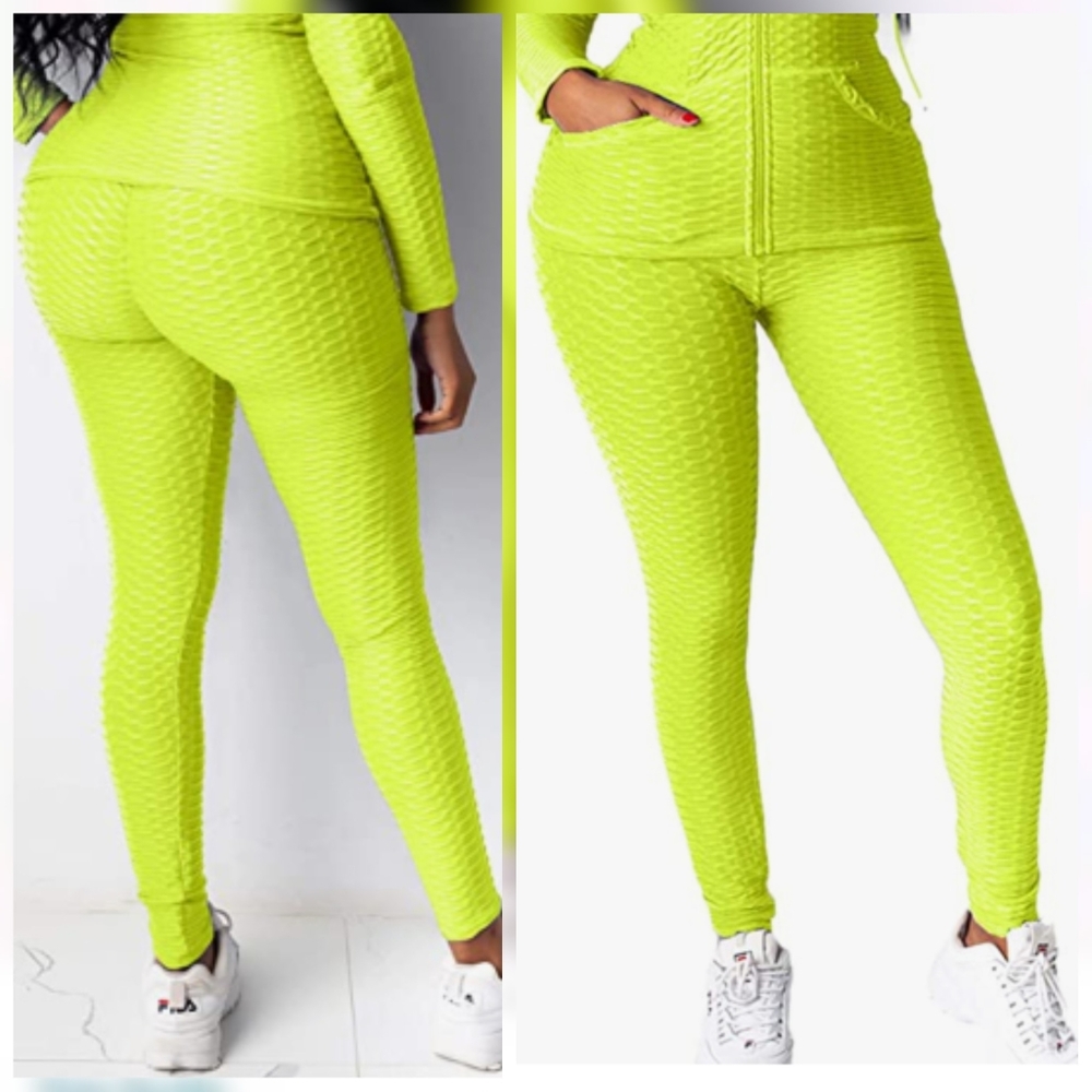 Neon Yellow Leggings